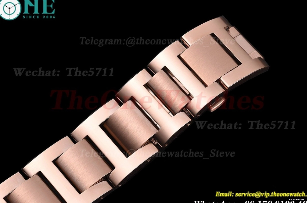 RG MY8215 De RG GDF Dial White Bleu Dia Ballon Cartier 42mm 0128